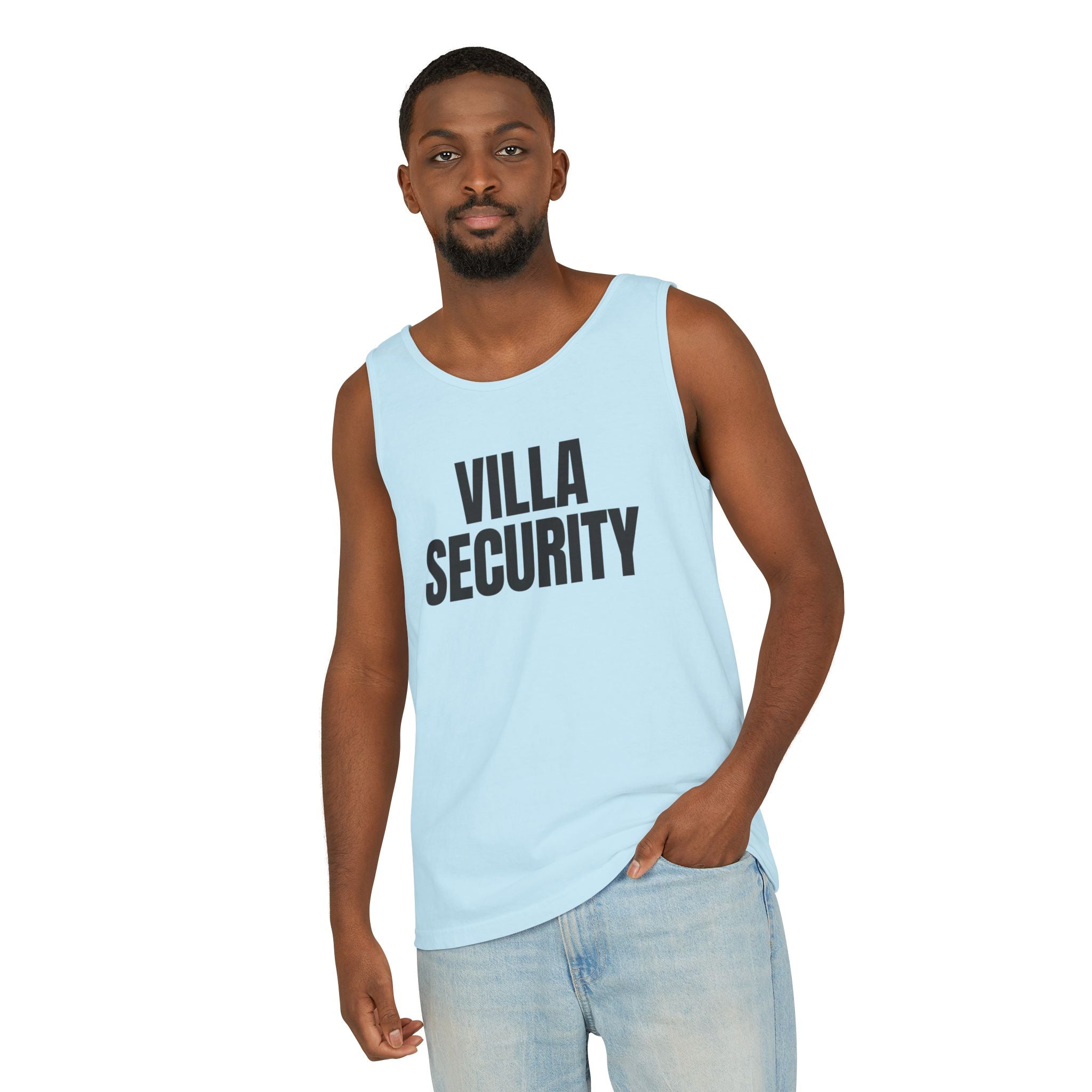 Unisex Tank Top: Villa Security