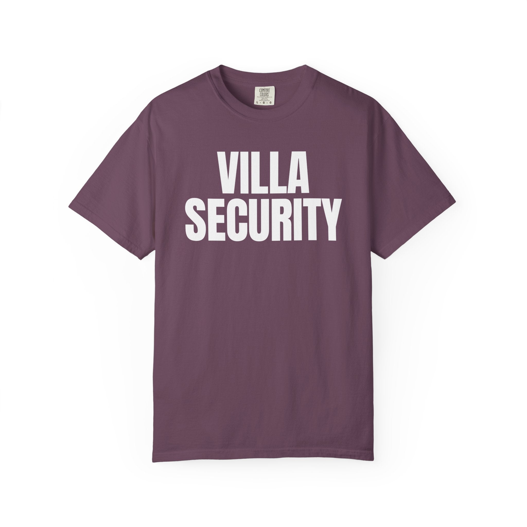Unisex T-Shirt: Villa Security (WF)