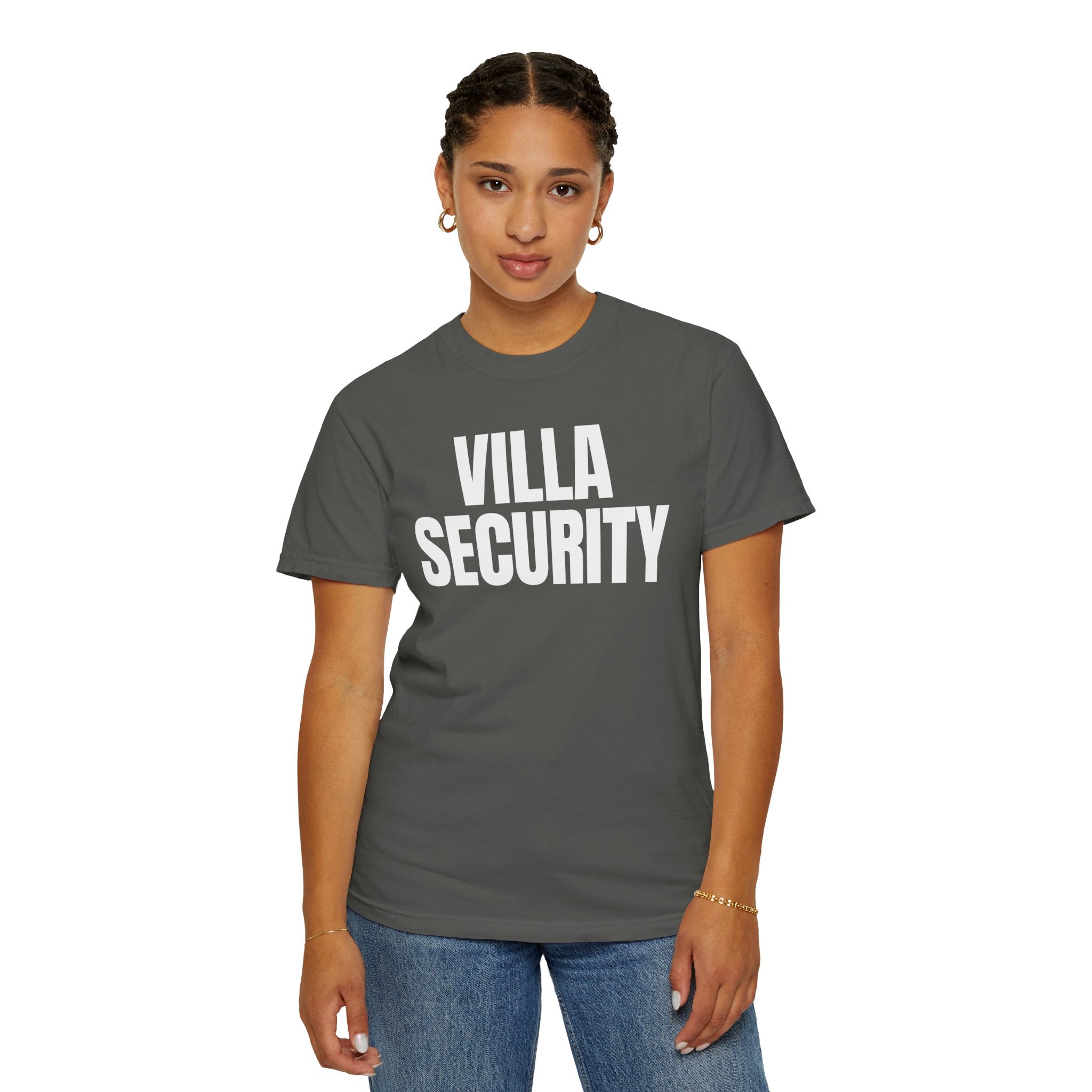 Unisex T-Shirt: Villa Security (WF)