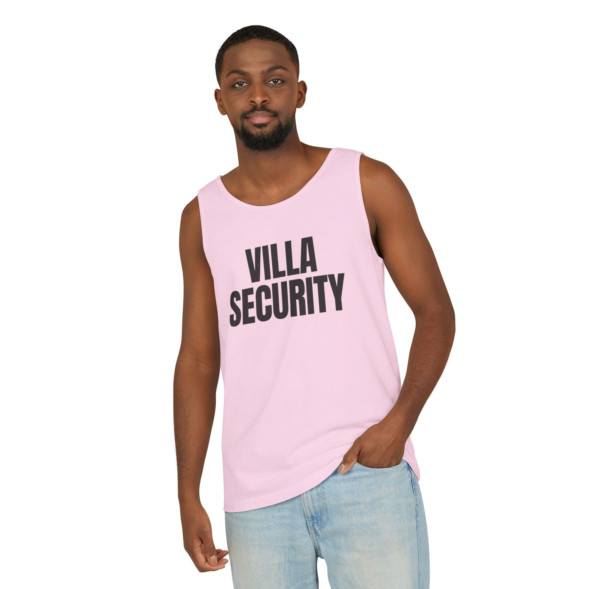 Unisex Tank Top: Villa Security