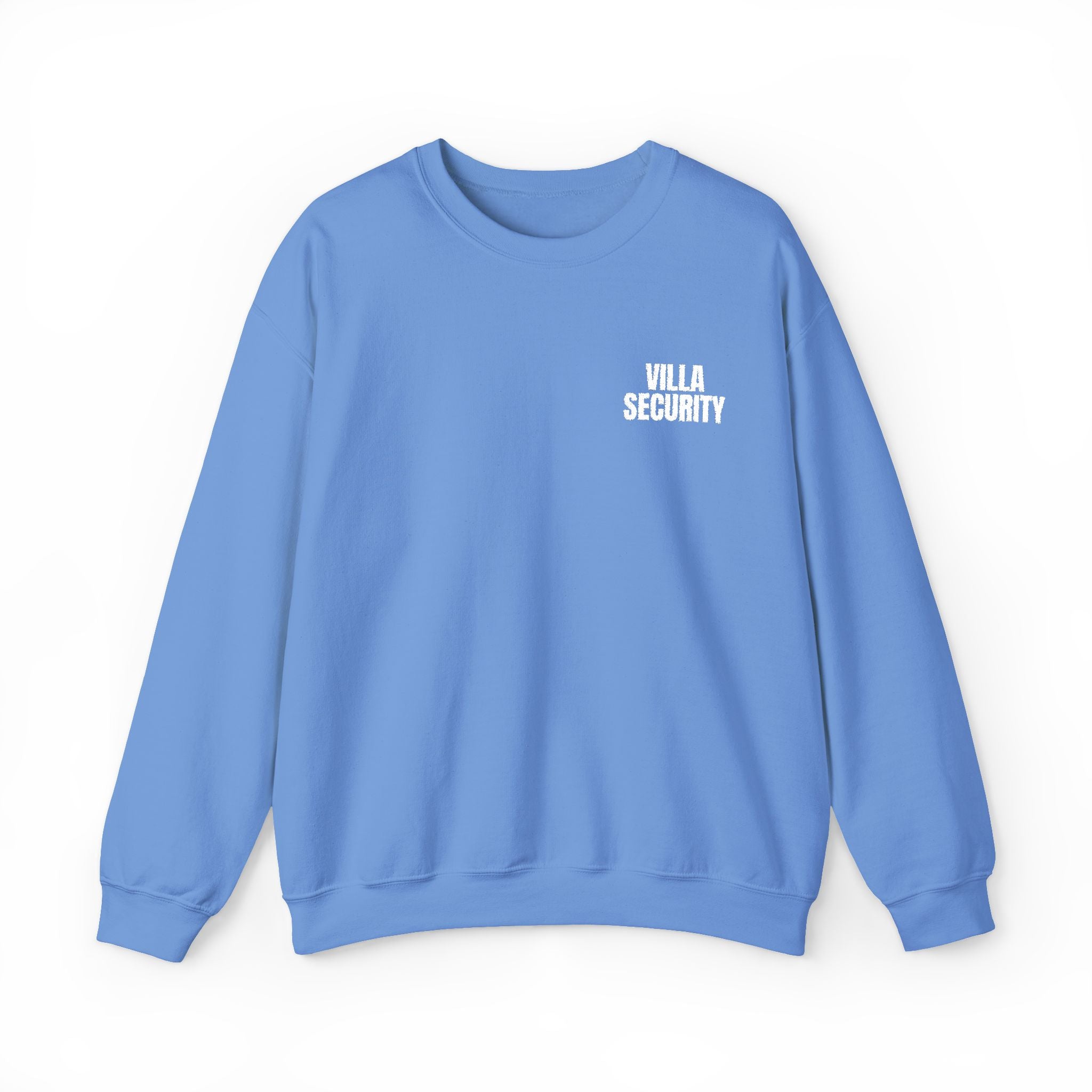 Embroidery Crew Neck: Villa Security (WF)