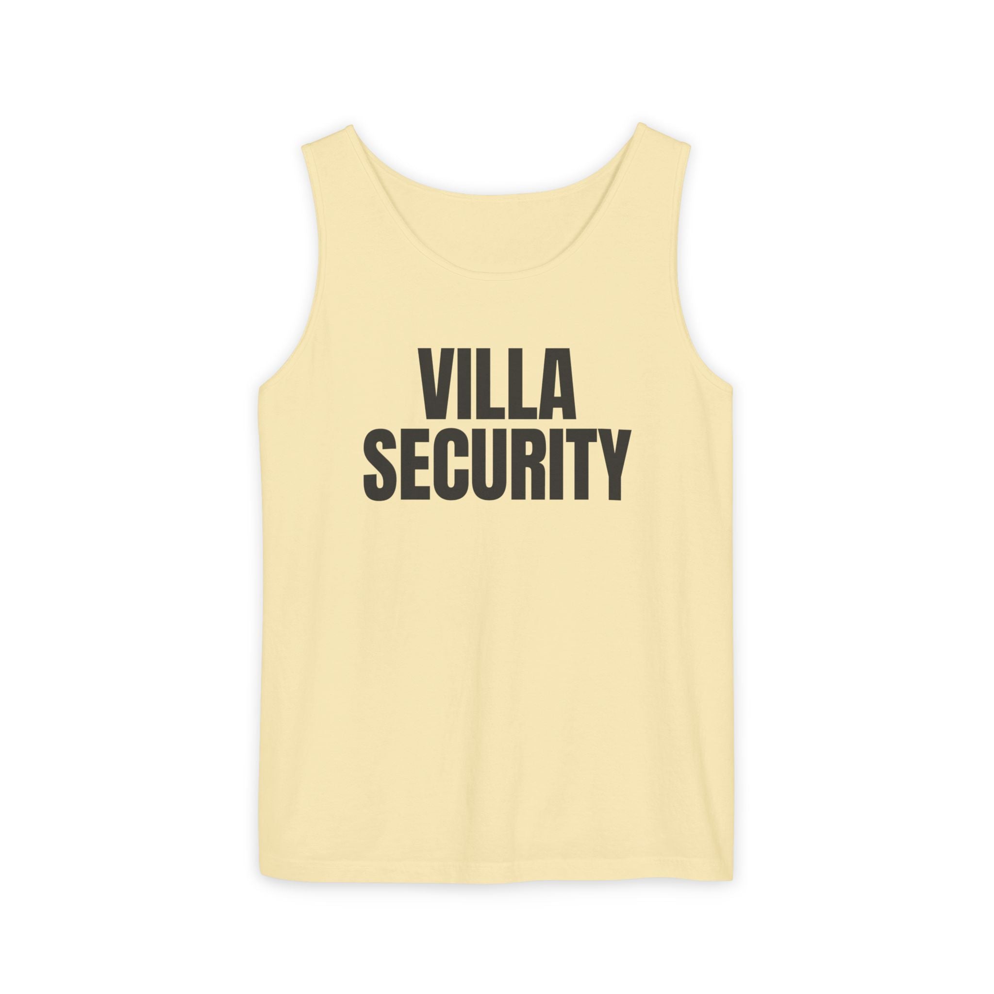 Unisex Tank Top: Villa Security