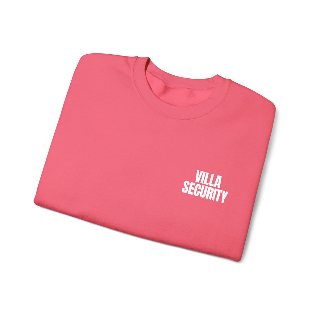 Embroidery Crew Neck: Villa Security (WF)
