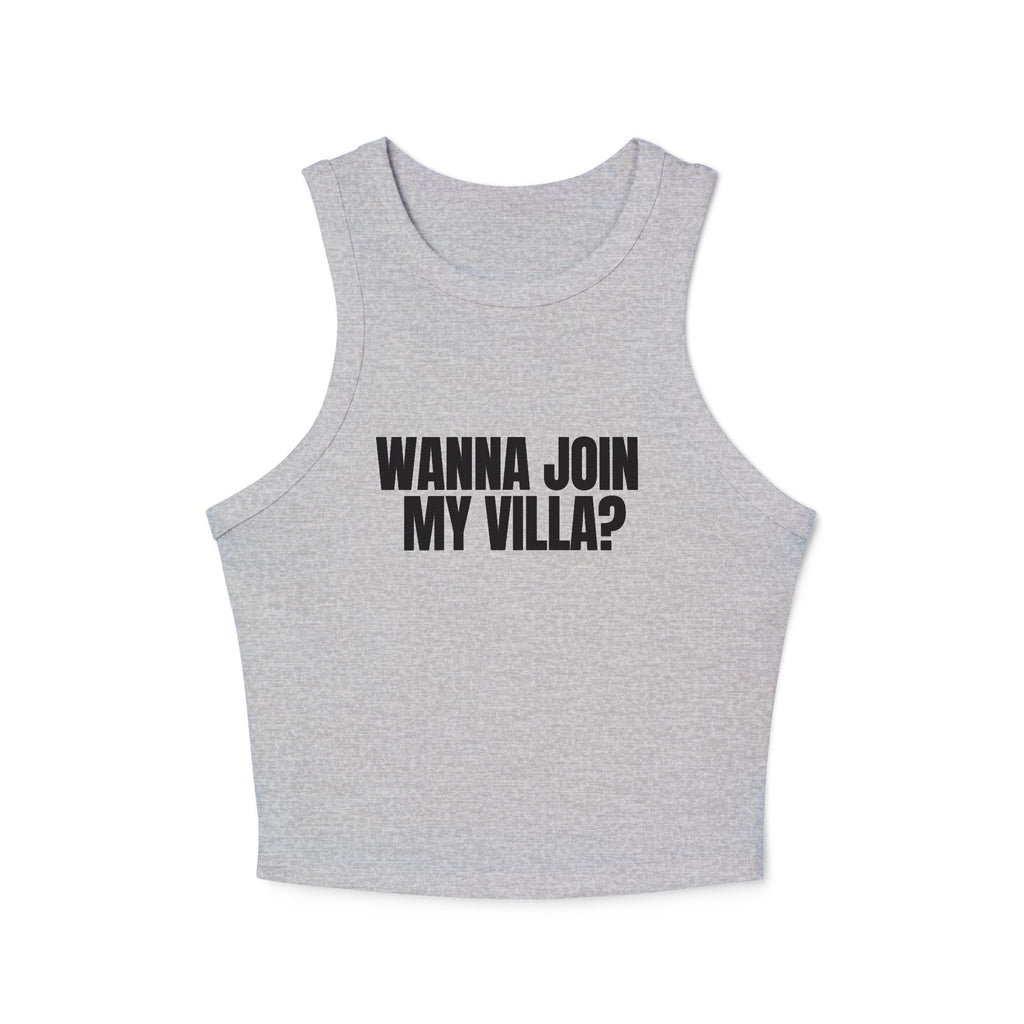 Tank Top: Wanna Join My Villa?