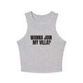 Tank Top: Wanna Join My Villa?