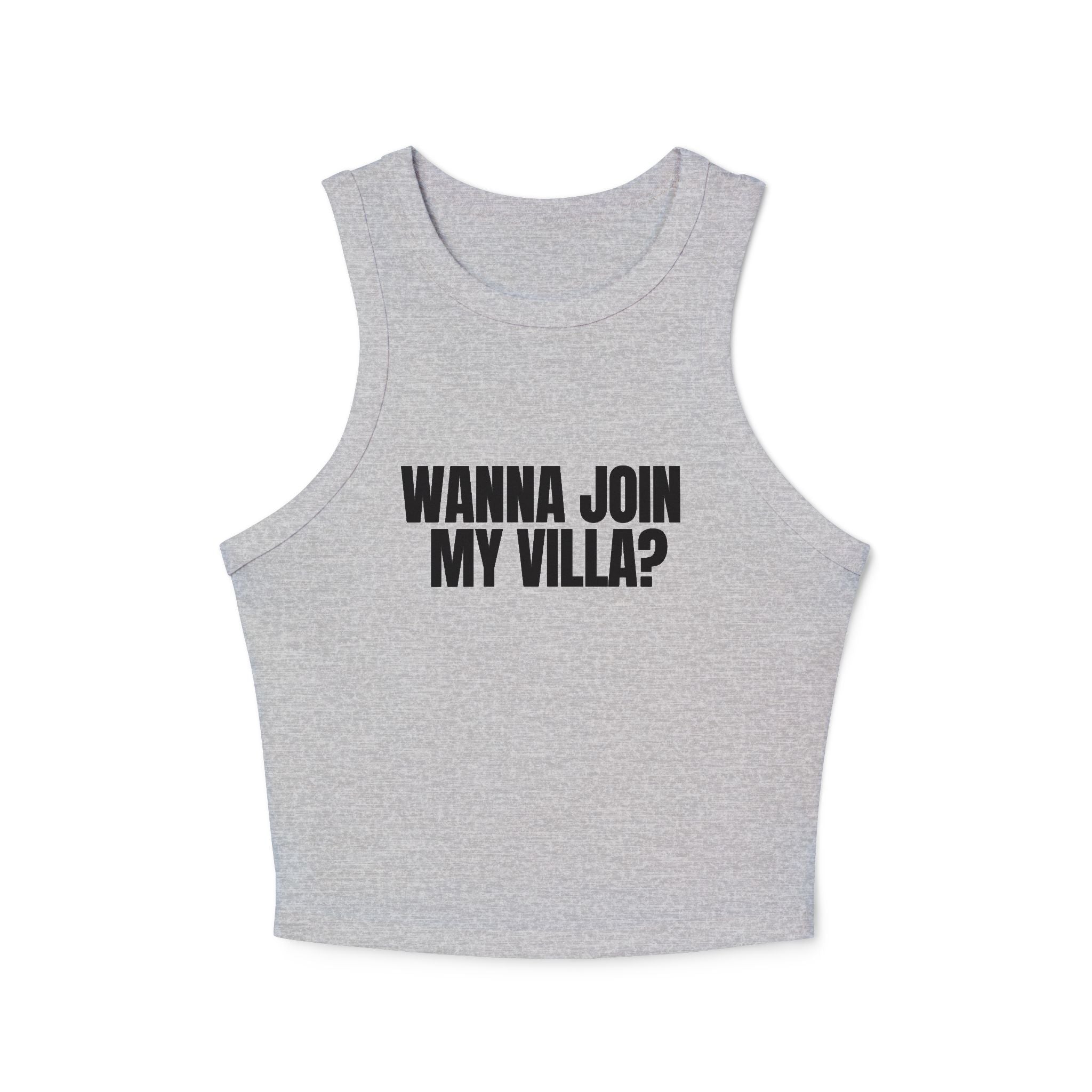 Tank Top: Wanna Join My Villa?