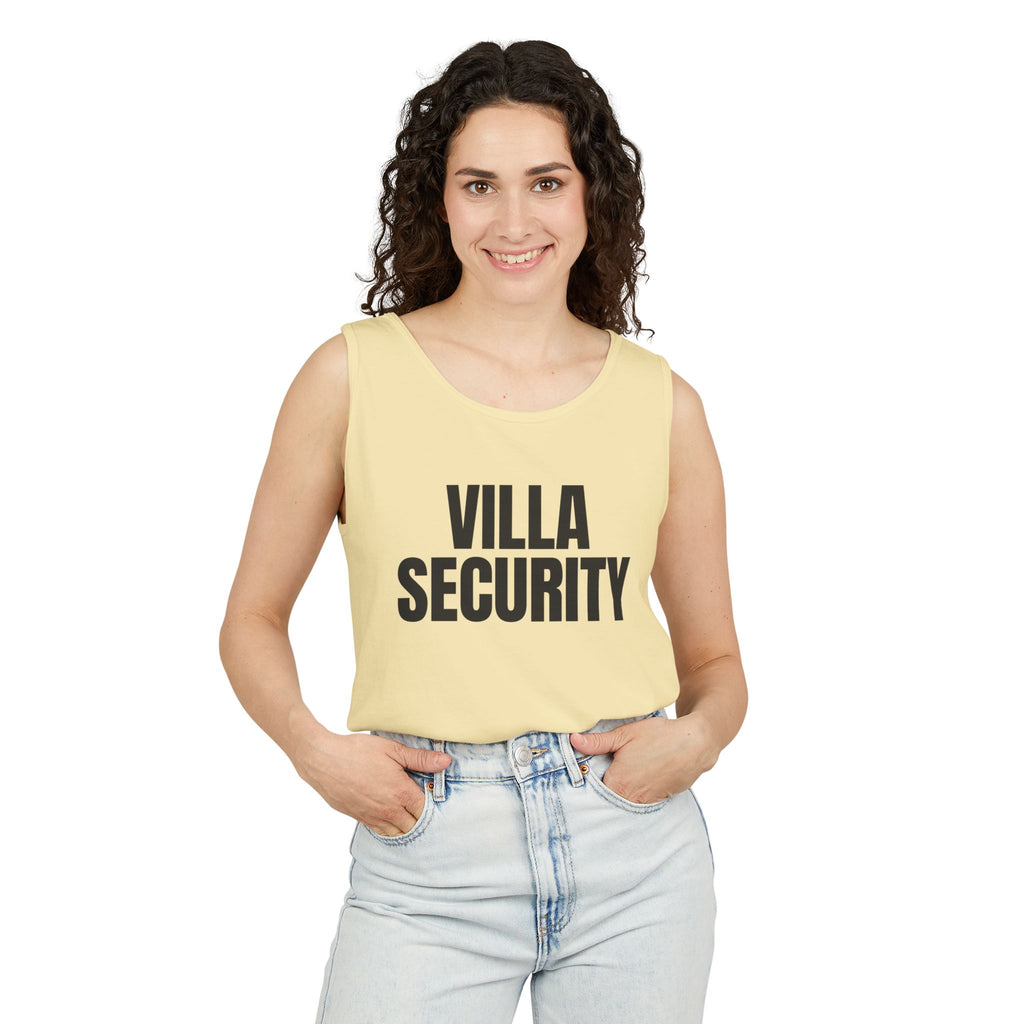 Unisex Tank Top: Villa Security