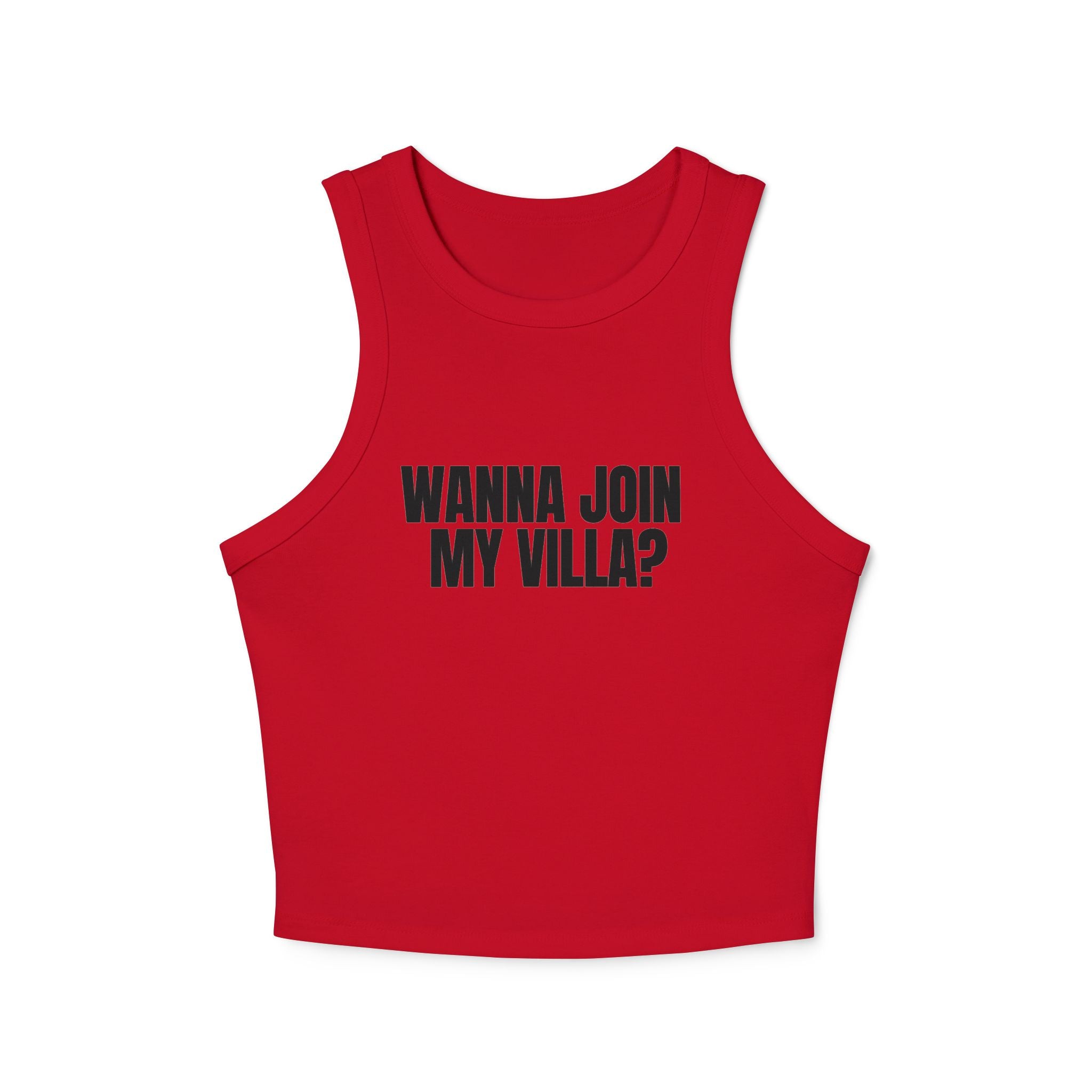 Tank Top: Wanna Join My Villa?