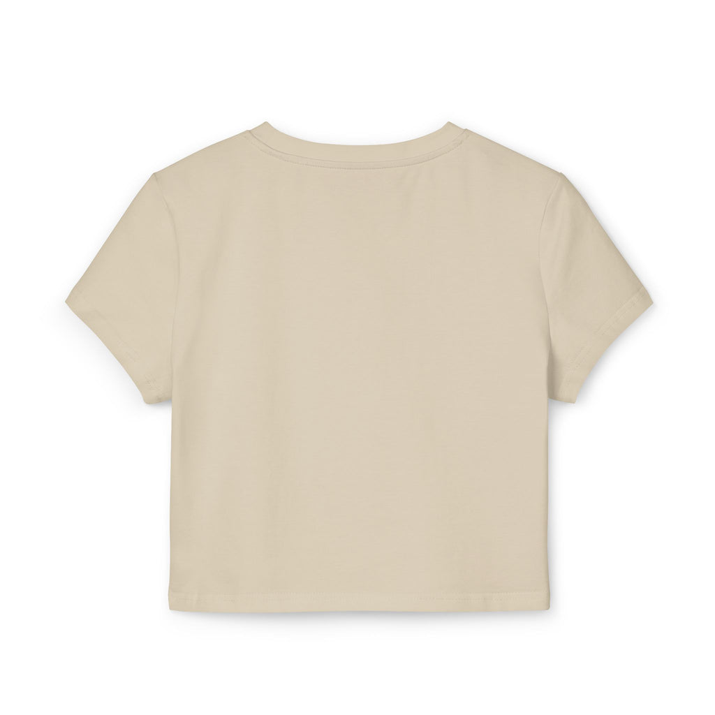 Crop Tee 100% Organic Cotton: Jesus Loved The Whores