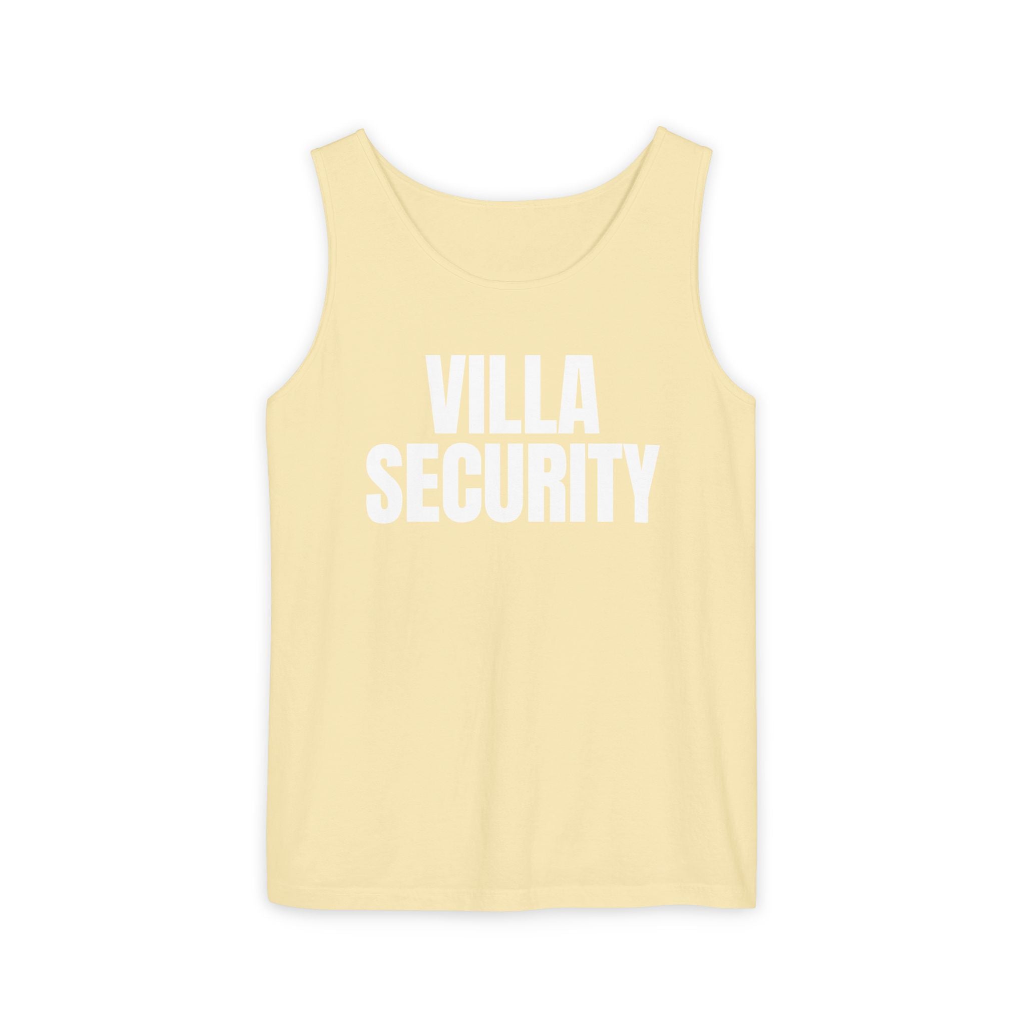 Unisex Tank Top: Villa Security (WF)