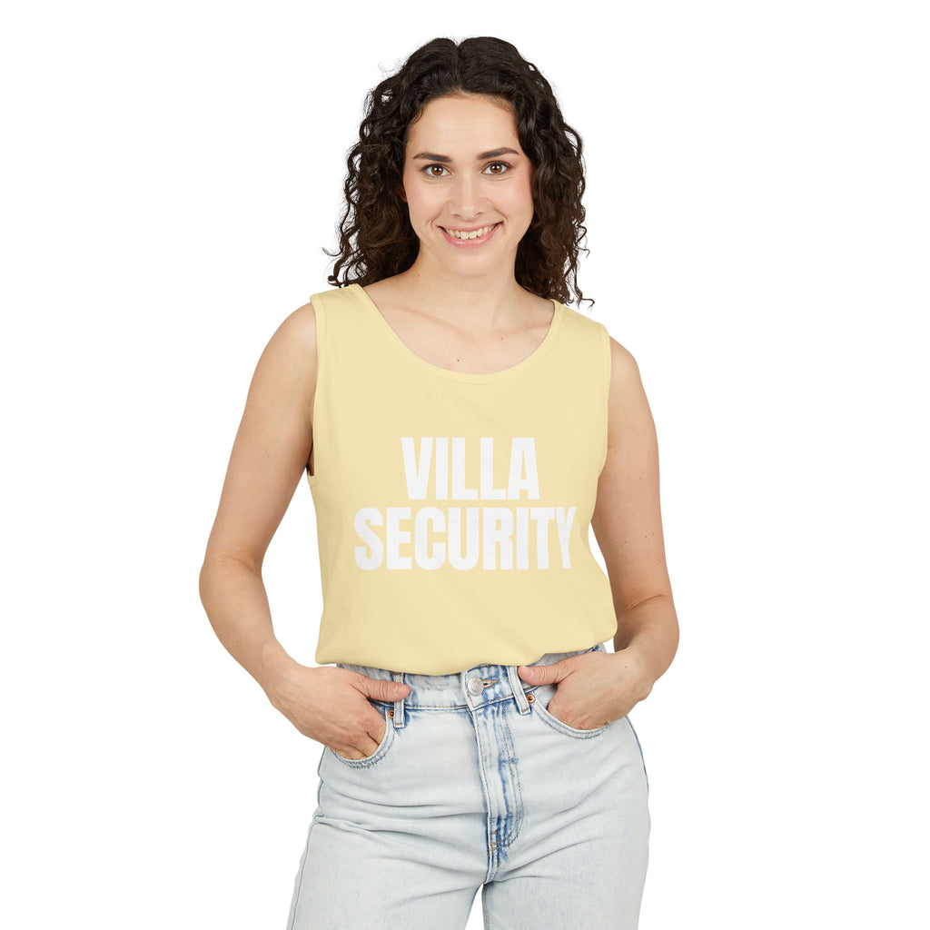 Unisex Tank Top: Villa Security (WF)