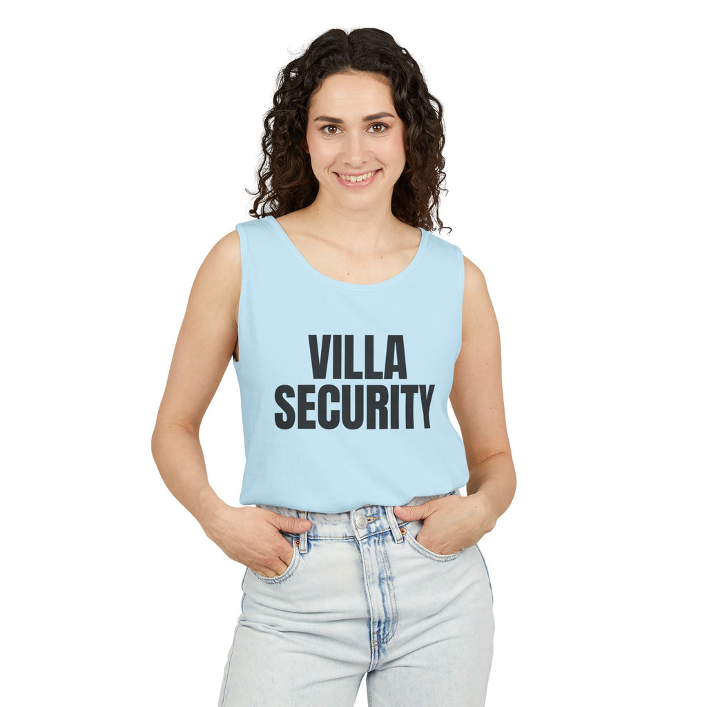 Unisex Tank Top: Villa Security