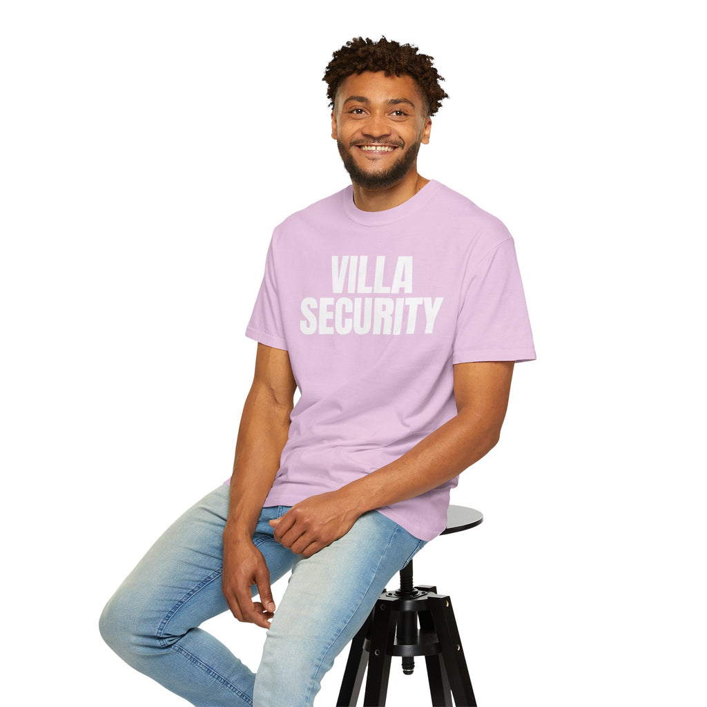 Unisex T-Shirt: Villa Security (WF)