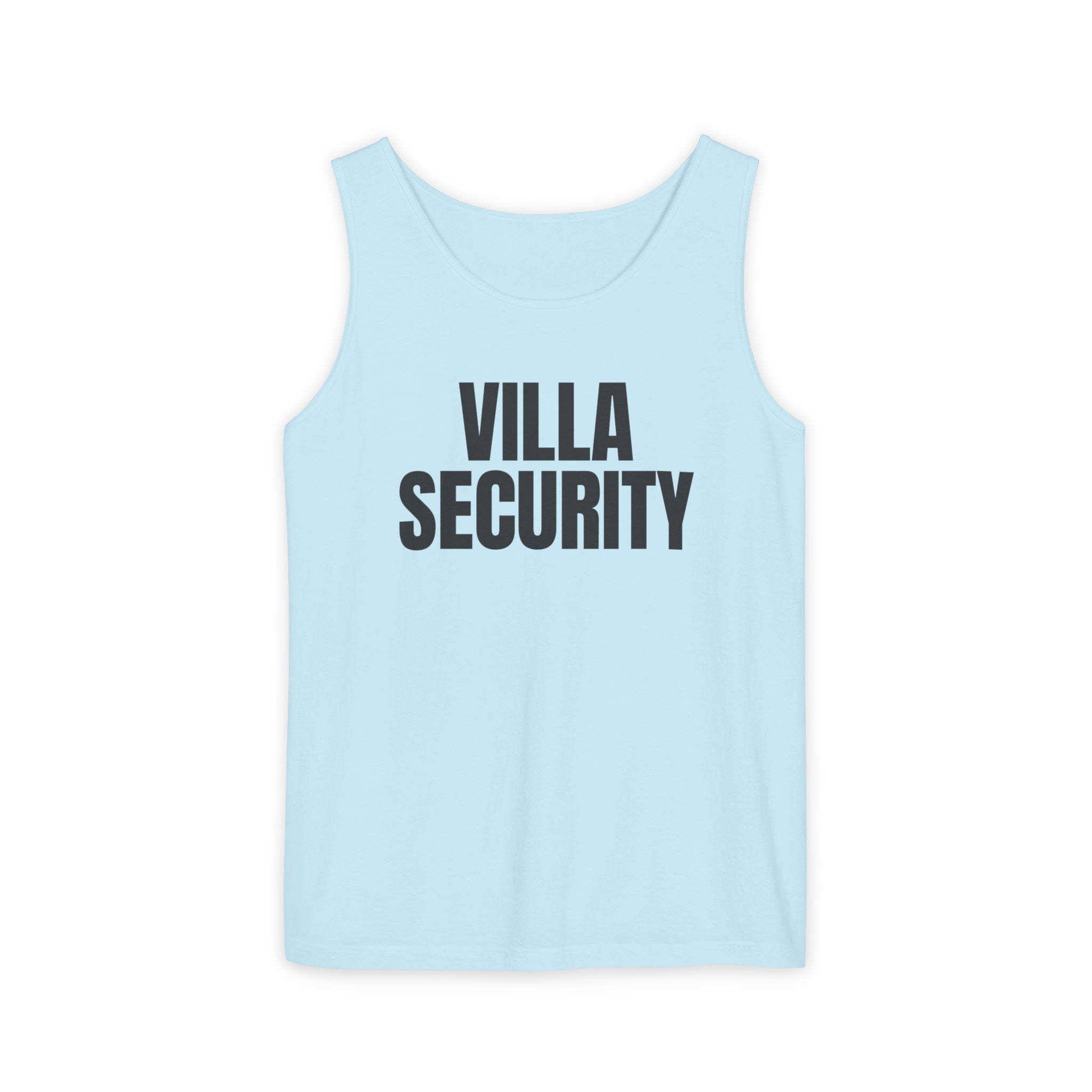 Unisex Tank Top: Villa Security